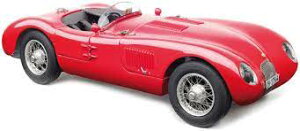 CMC 1/18 �~�j�J�[ �_�C�L���X�g���f�� 1952�N���f�� �W���K�[ 1952 Jaguar C-Type XKC 023 Red Limited Edition to 1,000 pieces Worldwide 1/18 Diecast Model Car by CMC