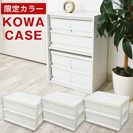 JEJアステージ コワケース 限定カラー オールホワイト 日本製 収納チェスト 収納ケース 小物収納