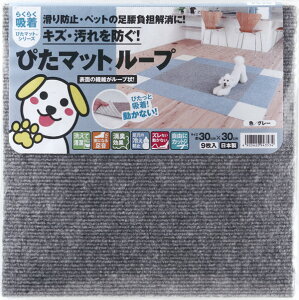 �y���^�i�x�H�ƒ��́z����~�ߋz���҂��}�b�g���[�v�O���[��30cmx30cm�iKPL-3005�j�i9�����A�񔼏����j���g�g�p�A���L���ʁy���������z���{��