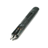 職人の道具 親子穴用2連ポンチ0.8mm穴/ 1.0mm穴 全2サイズ レザークラフト 靴、バッグ、ベルトの製作に …
