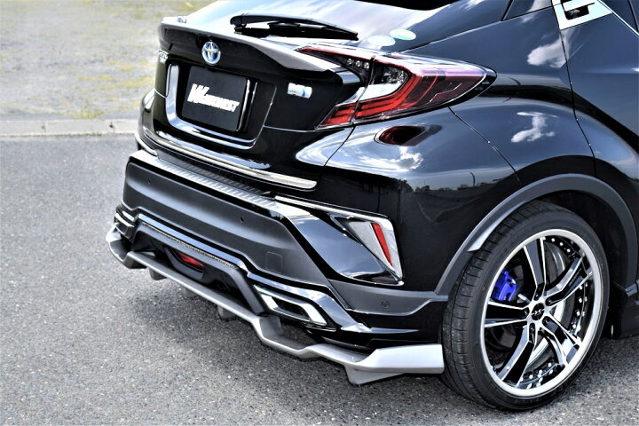 楽天市場】C-HR MODELLISTA BOOST IMPULSE STYLEリヤスカート専用 