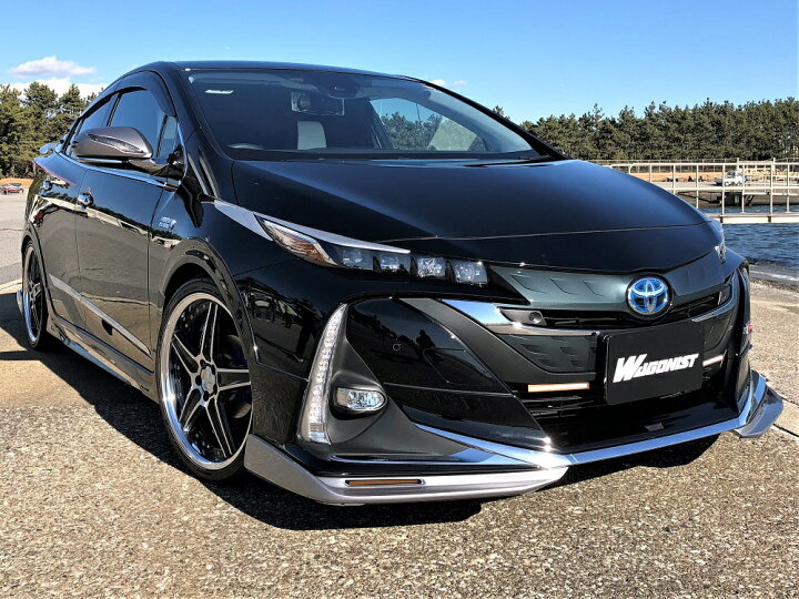 楽天市場】PRIUS-PHV-ZVW52用 エアロアイラインA ヘッドライト上面 