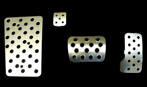 新発売!ダックスガーデン製 アルミペダル トヨタ ヴェルファイア・アルファード20系専用設計 セット (アルミカバー)