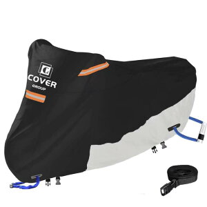 COVERGROUP 420Dv oCNJo[ ^ 250ccp 400ccp ϔMhhooCNpԑ̃Jo[Oh~ F򂹂Ȃіh~h~oCNp̃Jo[[ܕt2.5mhxgtXXL:265X105