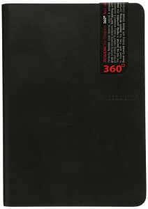 a 5 zequenz ジークエンス 360 ノート l 方眼 ブラック zq 003