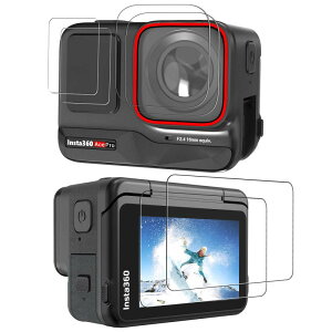 CYNOVA �ی�t�B���� for Insta360 ACE PRO �ی�t�B����,�C���X�^360 ACE PRO ��p�t�B���� �����K���X �t����ʕی� ���{���Ɏq�f�� Insta 360 ACE PRO �A�N�Z�T���[