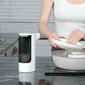 自動 センサー ハンドソープ ディスペンサー 泡 手洗い機 キッチン 洗面所 USB充電 壁掛け 400ml 大容量 赤外線 感知 非接触 手指 消毒 石鹸 液体 ソープ タッチレス 家庭用