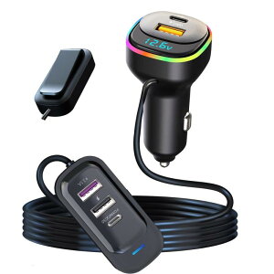 ydvLEDFC~z  [d VK[\Pbg USB }[d PD 30WQC3.0 v105w J[`[W[ ^Cvc X}z ԍڏ[d 㕔 12V/24V Type-C 2|[gUSB 3|[g