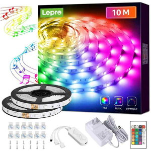 Lepro lede[vCg 5m*2{ 10m 300A RGB e[vCg ylede[v yƓ nEB d NX}X Cg a p[eB[ d 24L[R F SMD5050 ԐڏƖ ʃe