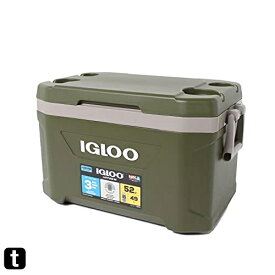 igloo(イグルー) クーラーボックス SPORTSMAN LATITUDE 52 約49L スポーツマン ラティテュード アウトドア キャンプ レジャー 釣り グリーン 60367