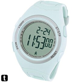 [LAD WEATHER] ウォーキング腕時計 歩数計 ストップウォッチ スポーツ アウトドア時計 lad011 (Aタイプ/ブルーグラス)