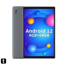 【2023 NEW モデル 8コア Android 12 タブレット】 HAOVM タブレット 10インチ wi-fiモデル android タブレット、MediaTek MT8183 8コアCPU Tablet、RAM 4GB+ROM 6