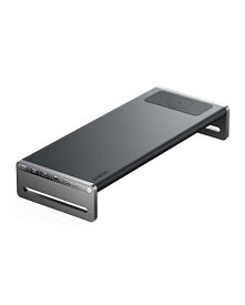 Anker 675 USB-C ドッキングステーション (12-in-1, Monitor Stand, Wireless) モニタースタンド ワイヤレス充電 100W USB PD対応 4K HDMIポート microSD＆SDカードス