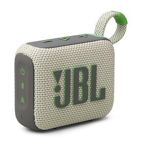 JBL GO4 Bluetoothスピーカー USB C充電/IP67防塵防水/アプリ対応/パッシブラジエーター搭載/ポータブル/ウインブルドングリーン JBLGO4SAND