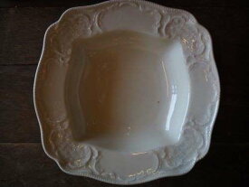 アンティーク　食器　陶器　パスタ皿　大皿　深皿　サラダ皿