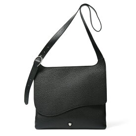 CHAMBORD SELLIER シャンボール セリエ GARRONE/LAGUN ギャロン シュリンクレザー ショルダーバッグ BLACK