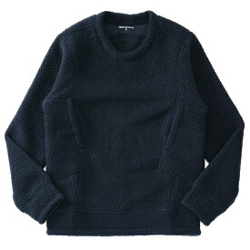 POUTNIK THE URBAN TRAVELER BY TILAK ポートニック ティラック SAGE SWEATSHIRTS BOA セージスウェットシャツ ボア NAVY