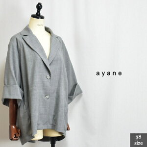 ayane �A���� 816321 SUMMER WOOL �e�[���[�h�W���P�b�g�I������ �T�C�Y38 col�O���[(11) 072604567015 col14