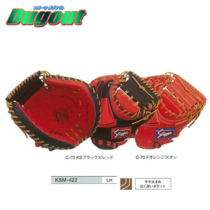 楽天市場】野球 久保田スラッガー 軟式キャッチャーミット KSM-422 