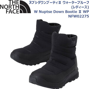 m[XtFCX V[Y fB[X kvV_Eu[eB EH[^[v[t CtX^C Lv oR nCLO W Nuptse Down Bootie WP THE NORTH FACE NFW02275