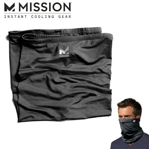 �~�b�V���� �l�b�N�Q�[�e�� Cooling Neck Gaiter ��p �X�|�[�c Black �u���b�N MISSION 108008
