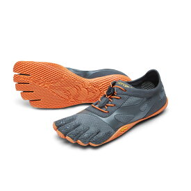 ビブラムファイブフィンガーズ KSO EVO シューズ レディース 5本指 ジム カジュアル トレーニング Vibram FiveFingers 21W0701 Grey/Orange / グレイオレンジ 五本指 インドア フィットネス ランニング ウォーキング 靴