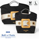 【正規品】ボールアンドチェーン エコバッグ ball&chain サンヒデアキミハラ SAN HIDEAKI MIHARA バックル BUCKLE ブラック BLACK Mサイズ Lサイズ ショッピングバッグ トートバッグ A4 刺繍 三原英詳 ball and chain