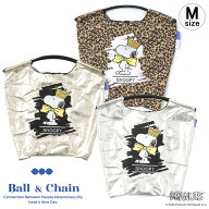 【正規品】ボールアンドチェーン スヌーピー エコバッグ ball&chain SNOOPY CROWN ピーナッツ PEANUTS 王…