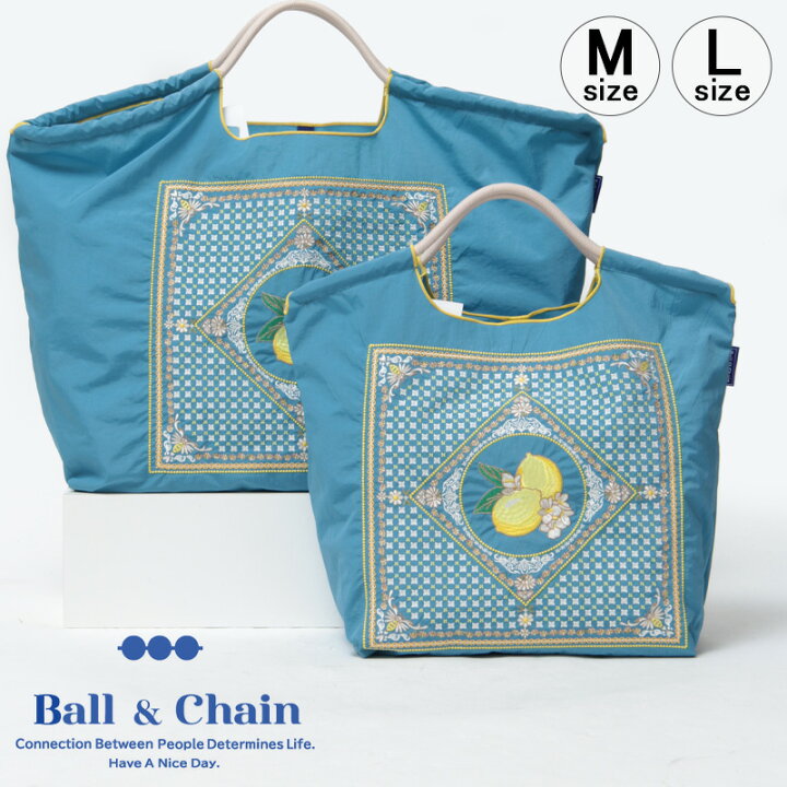 楽天市場】【正規品】ボールアンドチェーン エコバッグ ball&chain 