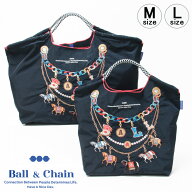 【正規品】ボールアンドチェーン エコバッグ ball&chain HORSE CHARM ホースチャーム NAVY ネイビー オリ…