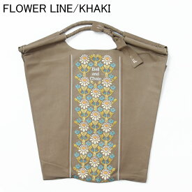【正規】ボールアンドチェーン ball&chain FLOWER LINE フラワーライン 新作 バッグ コラボ ウォッシャブルレザー トートバッグ ショッピングバッグ A4 横入れ 刺繍 軽量 Mサイズ レディース ballandchain Ampersand WL
