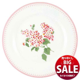 【LINE700円オフ】【在庫限り！売り尽くし SALE】お皿 プレート 花柄 北欧 花 皿 北欧 かわいい おしゃれ ピンク パステル カラー 北欧風 韓国 雑貨 食器 プレゼント ギフト 誕生日 陶器 陶磁器 海外雑貨 デンマーク グリーンゲート Luna