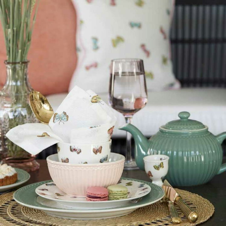 楽天市場】ティーポット くすみグリーン 緑 ダスティ グリーン TeaPot 