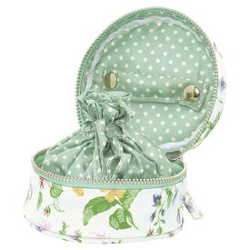 【P10倍】【在庫限り】GreenGate デンマーク直輸入 北欧 アクセサリーポーチ ジュエリーパース 小物入れ 花柄 おしゃれ バッグ アクセサリー 小物入れ ブランド グリーン キャッシュレス スマートフォン プレゼント 女性 食洗機対応ギフト海外インテリア