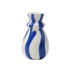 QUE RICO ケリコ カロリーナボールド＆ブルー 花瓶 Flower Vase シンプル シック お洒落 おしゃれ 小さめ 和風 colorful スペイン 海外雑貨 輸入雑貨 北欧 ヨーロッパ 生花 ドライフラワー 一輪挿し プレゼント 誕生日