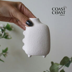 【50％OFFクーポン・P10倍】 オーストラリア直輸入 花瓶 花器 ベース フラワーベース 白 ホワイト 小花 小花入れ 一輪 小枝 南欧 北欧 韓国 小さめ セラミック 陶器 玄関 トイレ プレゼント 引っ越し祝い 誕生日ギフト 海外インテリア