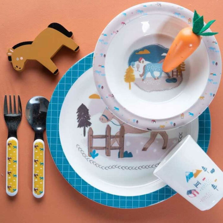 楽天市場】【在庫処分 SALE】 キッズ 子供 食器セット お皿 スプーン 