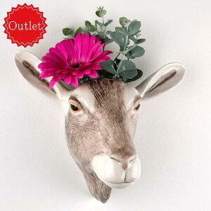 yLINE700~ItzyAEgbgizy݌ɌzGoat Wall Vase M € Rr Ǌ| Quail Ceramics  u IuWF CeA  ԕr