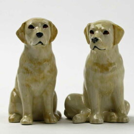 【楽天スーパーSALE限定割引】Labrador goldのフィギアセット ラブラドール イギリス Quail Ceramics 動物 置物 オブジェ インテリア 陶器 犬好き