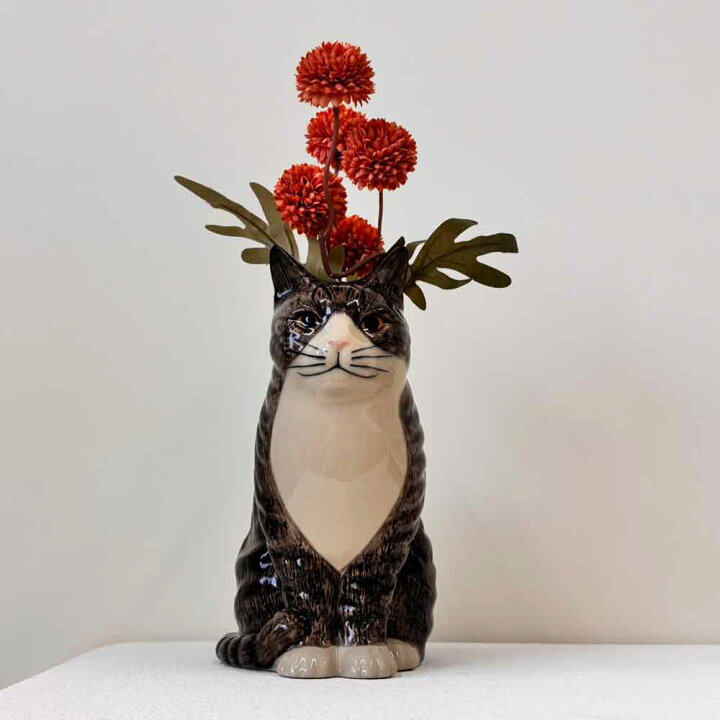 楽天市場】Quail Ceramics クエールセラミックス 英国ブランド 猫 花瓶 