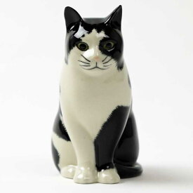猫のフィギアBarney3"” イギリス Quail Ceramics(クウェイル・セラミックス)社製 動物 置物 オブジェ インテリア 北欧 モダン 陶器 ヨーロッパ市場向け製品 ネコ好きさんに にゃんこ
