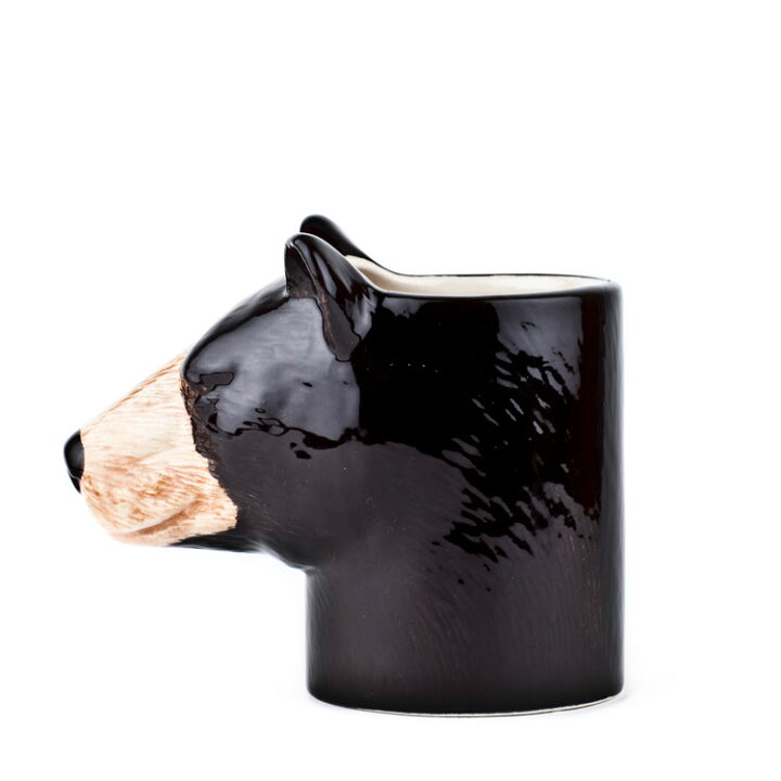 楽天市場 くまのペン立て Black Bear Pen Pot イギリス Quail Ceramics 動物 置物 オブジェ インテリア アニマル雑貨 動物雑貨 ヨーロッパ雑貨 北欧 モダン 磁器製 ヨーロッパ市場向け製品 動物好き くま クマ 熊 海外雑貨のドゥナパール
