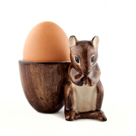 エッグスタンド Mouse-withEggCup ネズミ ねずみ エッグカップ イギリス Quail Ceramics クエイルセラミックス 動物 置物 オブジェ インテリア 北欧 モダン 陶器 ヨーロッパ エッグカップ エッグスタンド 森のどうぶつ