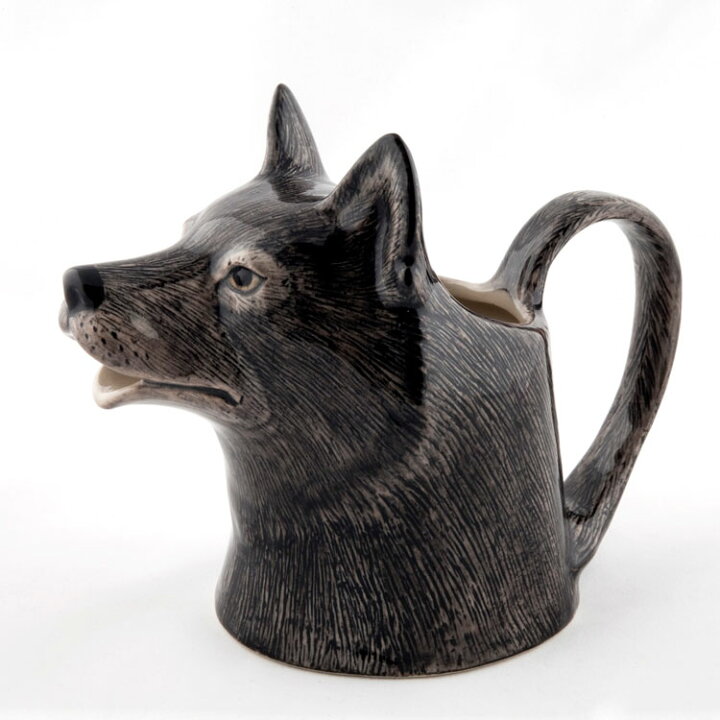 楽天市場 Wolf Jug オオカミのジャグ イギリス Quail Ceramics 動物 置物 オブジェ インテリア 磁器製 水差し オオカミ おおかみ 狼 アニマル雑貨 雑貨好き Wolf 海外雑貨のドゥナパール