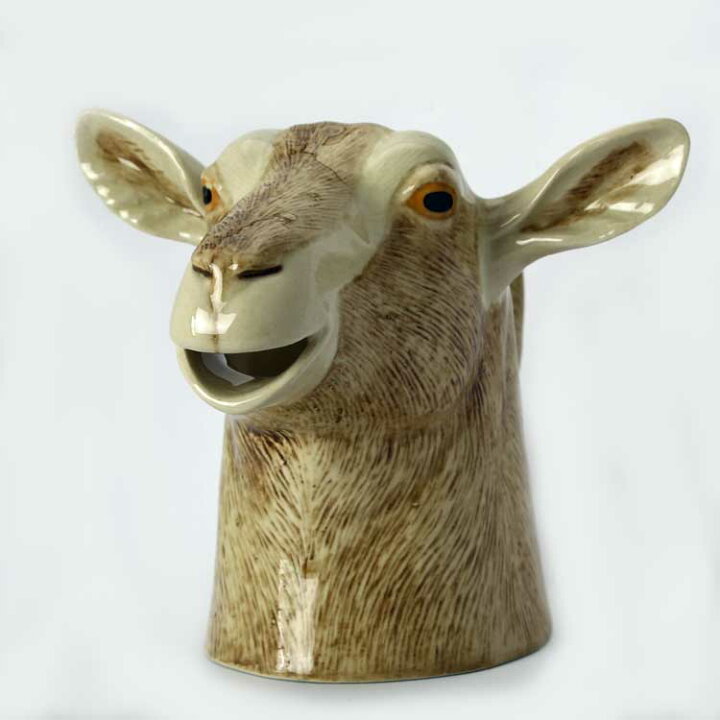 楽天市場 Goat Jug L イギリス Quail Ceramics 動物 置物 オブジェ インテリア 磁器製 水差し とら ヤギ やぎ アニマル 海外雑貨のドゥナパール 楽天市場 Goat Jug L イギリス Quail Ceramics 動物 置物 オブジェ インテリア 磁器製 水差し とら ヤギ やぎ アニマル 海外雑貨のドゥナパール
