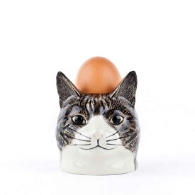 エッグスタンド MillieEggCup 猫の エッグカップ Quail Ceramics クエイル 猫雑貨 エッグカップ エッグポット 卵 雑貨 インテリア 猫 ネコ ねこ おしゃれ おもしろ 海外 北欧 陶器 プレゼント ギフト 誕生日 記念日