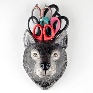 yLINE700~Itzy݌ɌzWolf Wall Vase IIJ~̕Ǌ| CMX Quail Ceramics Aj}wbh  u IuWF CeA  ԕr IIJ~  T Wolf