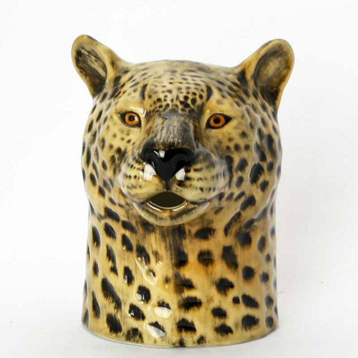 楽天市場 Leopard Jug L イギリス Quail Ceramics 動物 置物 オブジェ インテリア 磁器製 水差し ヒョウ アニマル 海外雑貨のドゥナパール