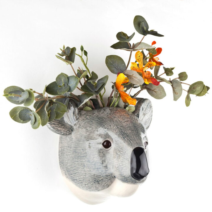 アウトレット 壁掛け 花瓶 コアラ Koala Wall Vase ギフト プレゼント クエイルセラミックス 人気ショップが最安値挑戦