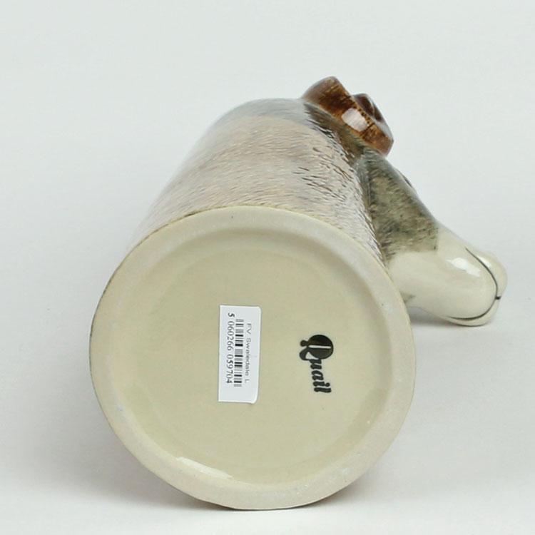 SwaledaleSheep Flower Vase イギリス Quail Ceramics 動物 置物 オブジェ インテリア 磁器製 花瓶 羊  ひつじ アニマル 珍しい | ドゥナパール